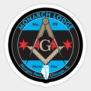 Monarch Lodge #99 - 2021 Sticker